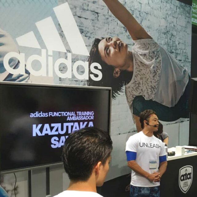 adidas Functional training イベント＠SPORTEC2016