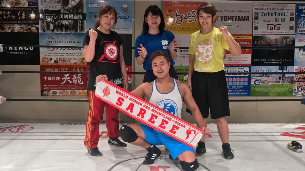 出張トレーニング報告 ワールド女子プロレス ディアナ Sawaki Gym
