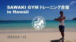 SAWAKI GYM 海外トレーニング合宿 in Hawaiiの模様